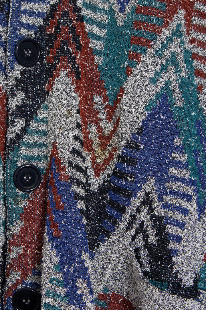 Image of Missoni Button Up Knitted Cardigan (L)