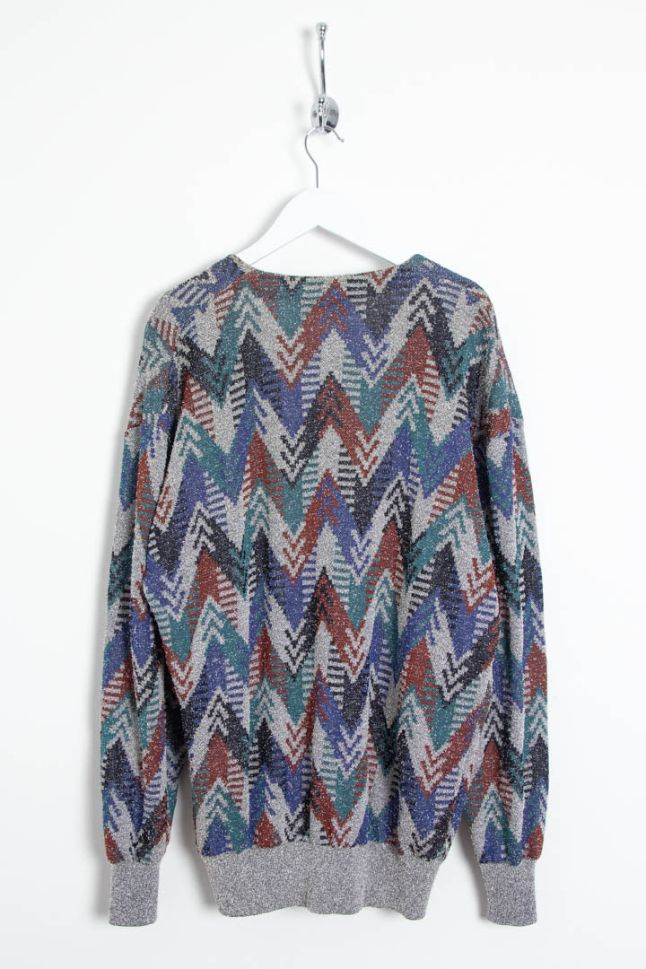 Image of Missoni Button Up Knitted Cardigan (L)