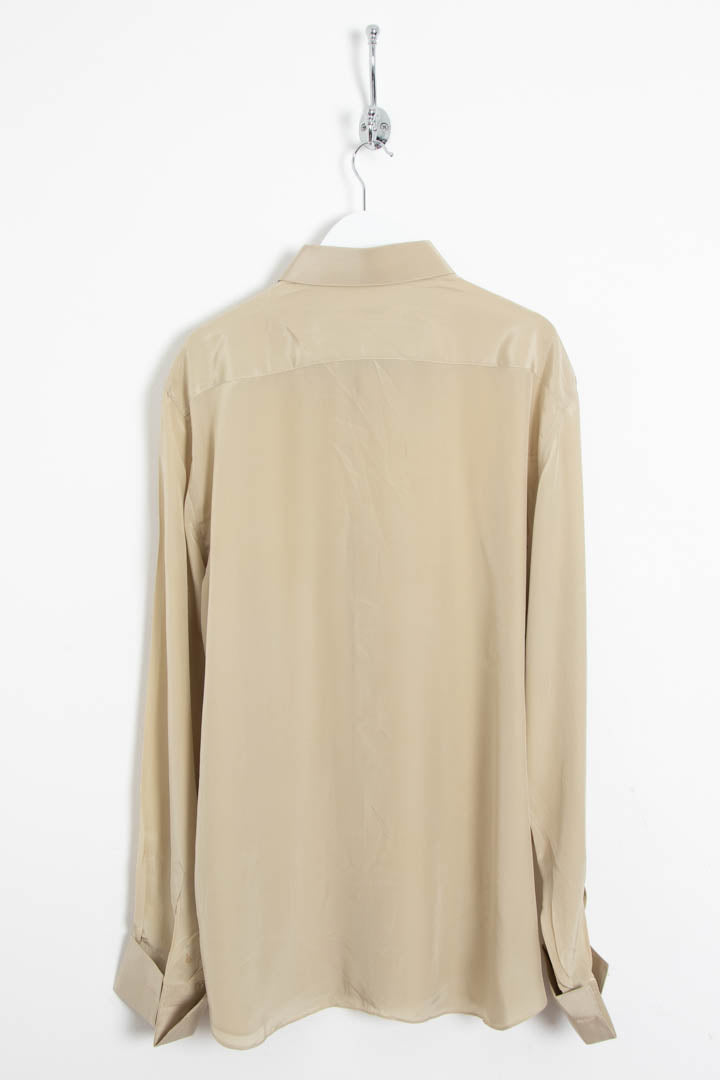 Image of YSL Long Sleeve Silk Dinner Shirt (XL)