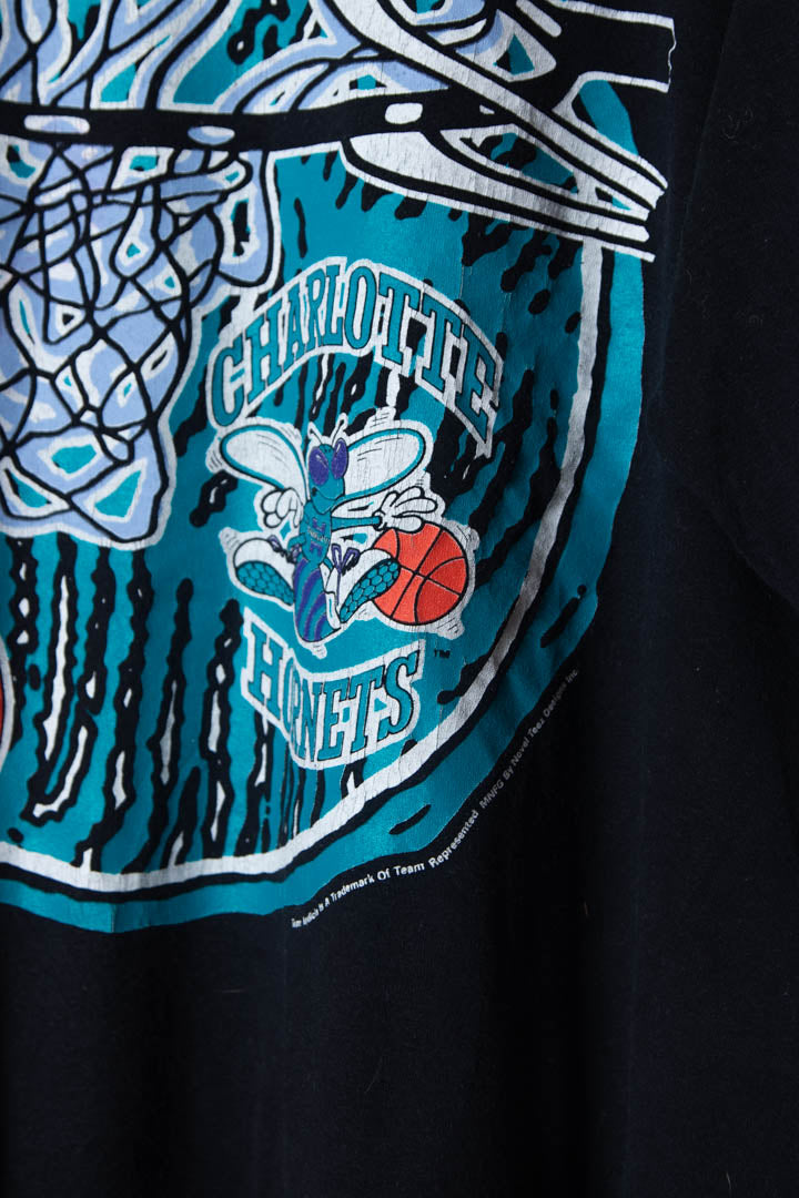 Charlotte Hornets Single Stitch T-Shirt (XL)