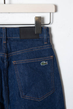 Image of Women's Lacoste High Waisted Denim Jeans (4)