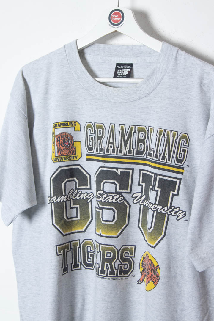 1992 Grambling State University Tigers Single Stitch T-Shirt (L)