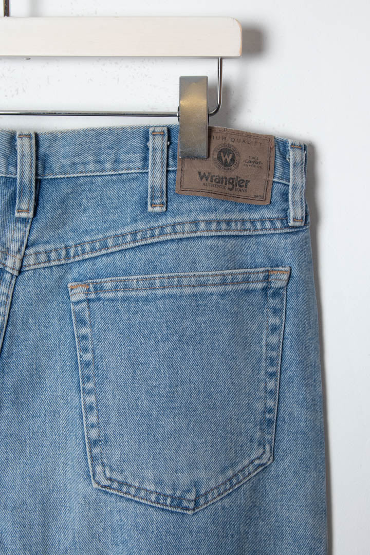 Wrangler Relaxed Fit Denim Jeans (W34)