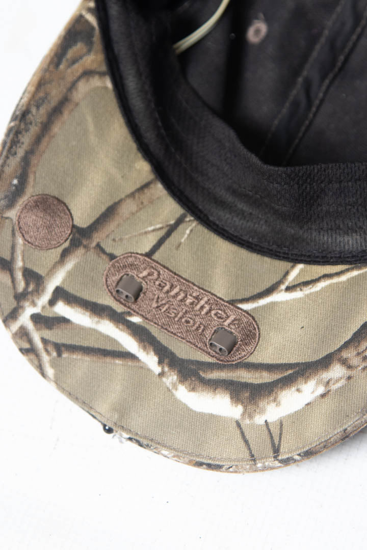 Realtree Camo Panther Vision LED Hat