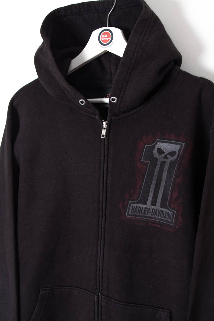 Image of Harley Davidson Zip Up Hoodie (S)
