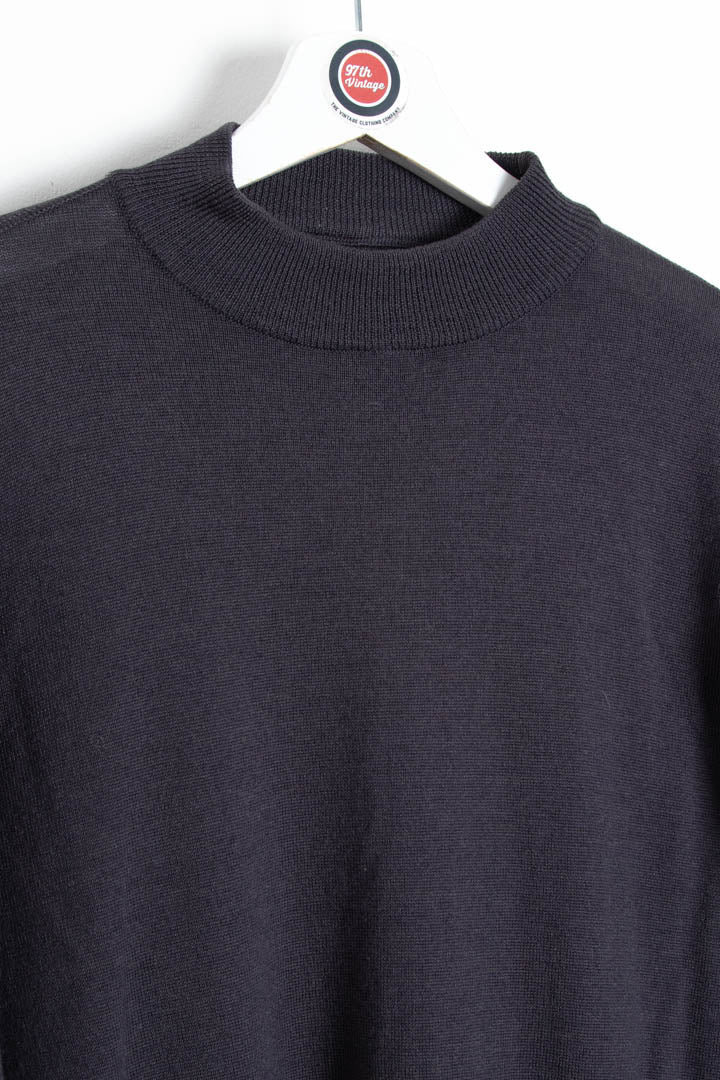 Image of Armani Mock Neck Jumper (S)