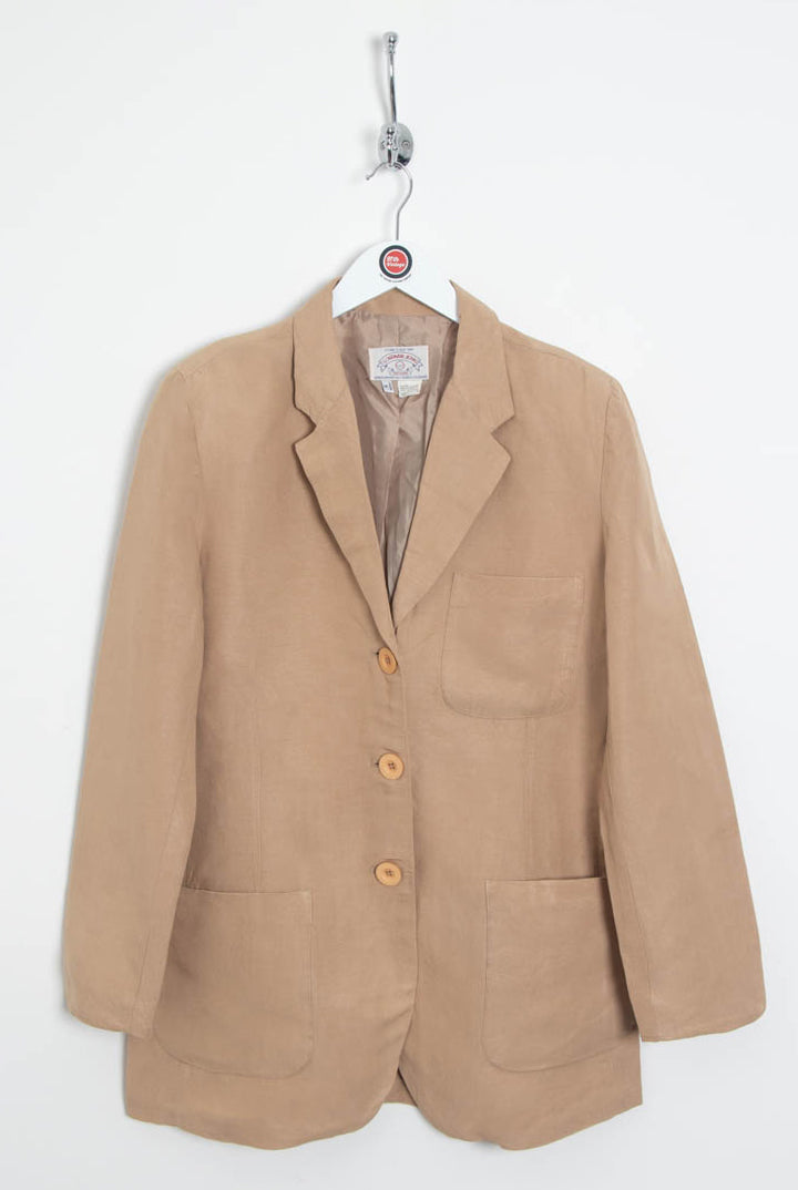 Image of Women's Armani Jeans Linen Blazer Jacket (S)