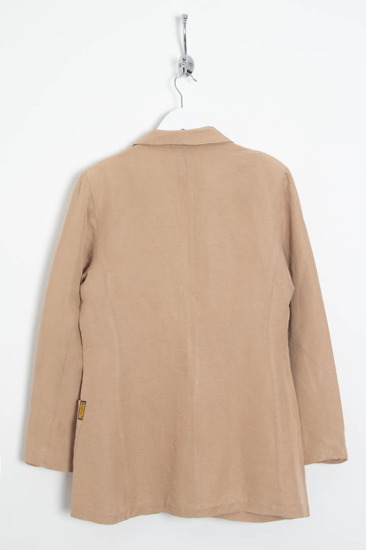 Image of Women's Armani Jeans Linen Blazer Jacket (S)