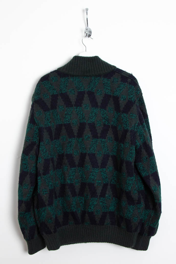 Image of Gianfranco Ferre Knitted Cardigan Jacket (XL)