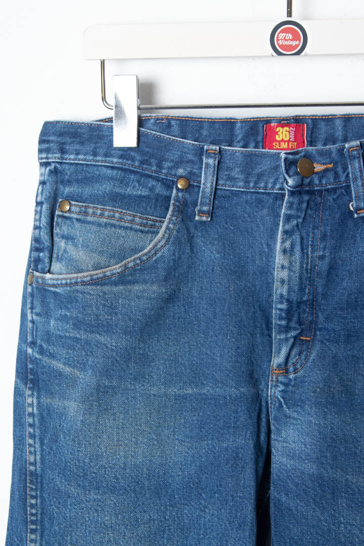 Image of Wrangler Slim Fit Denim Jeans (W32 x L30)