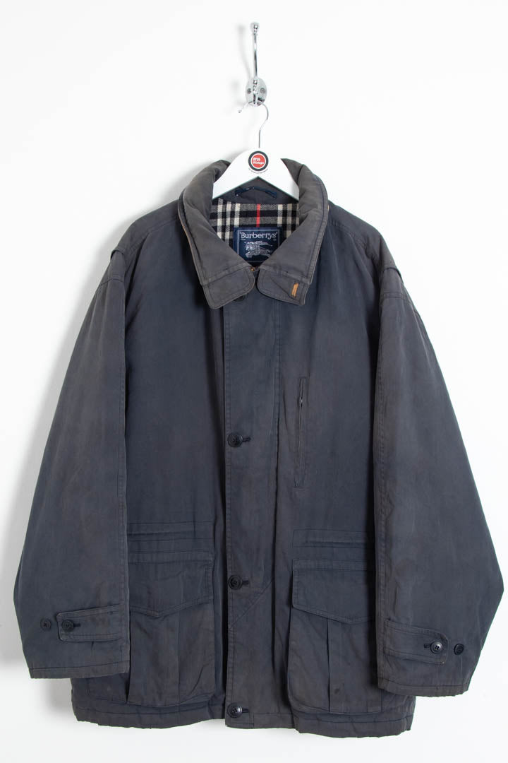 Image of Burberry Wool Lined Parka Jacket (L)