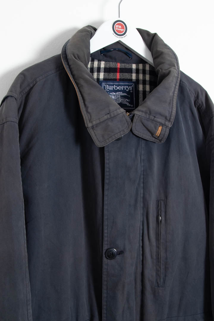 Image of Burberry Wool Lined Parka Jacket (L)