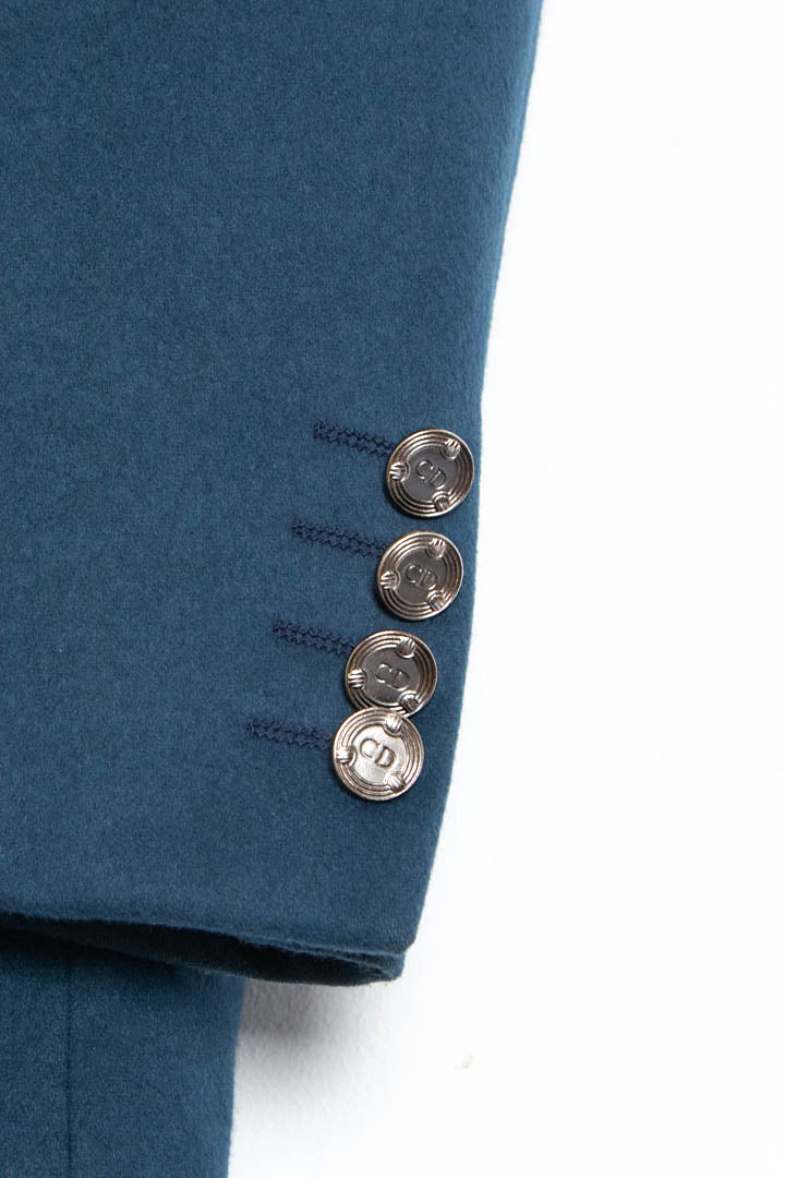 Image of Christian Dior Wool Cashmere Blazer (L)