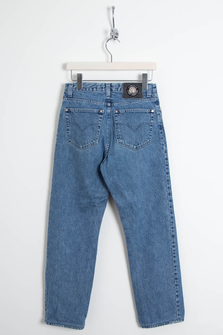 Image of Women's Versace High Waisted Denim Jeans (UK 10)
