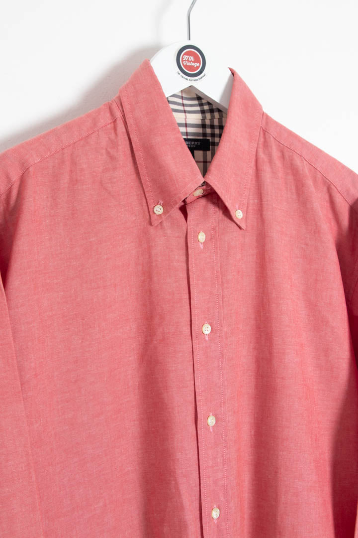 Image of Burberry Long Sleeve Shirt (XL)