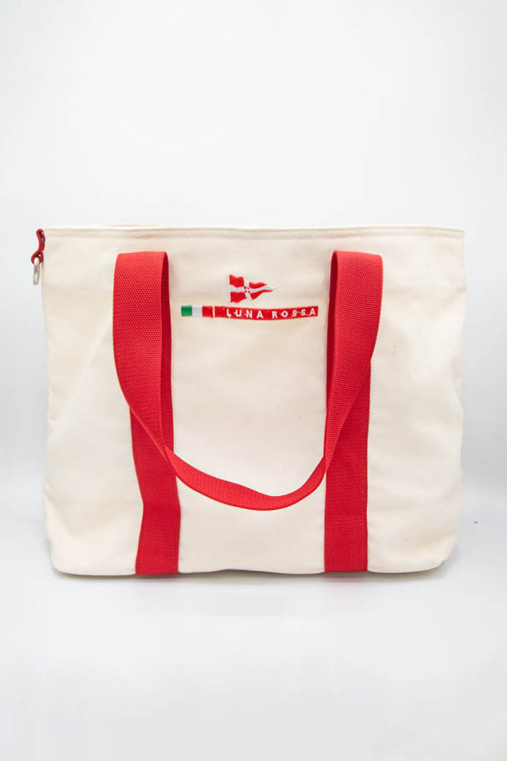 プラダ　ルナロッサ　トートバッグ　LUNA ROSSA バッグ Prada Luna Rossa Canvas Tote Bag – 97th Vintage