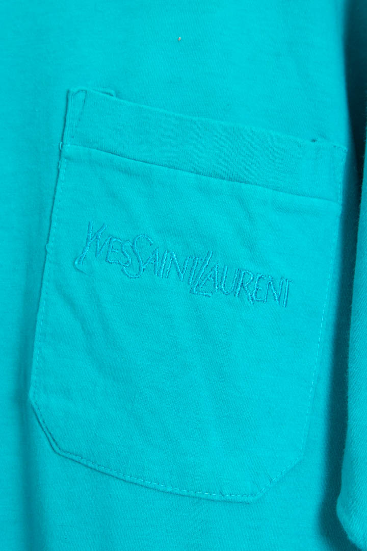 Image of YSL Short Sleeve Pocket T-Shirt (L)