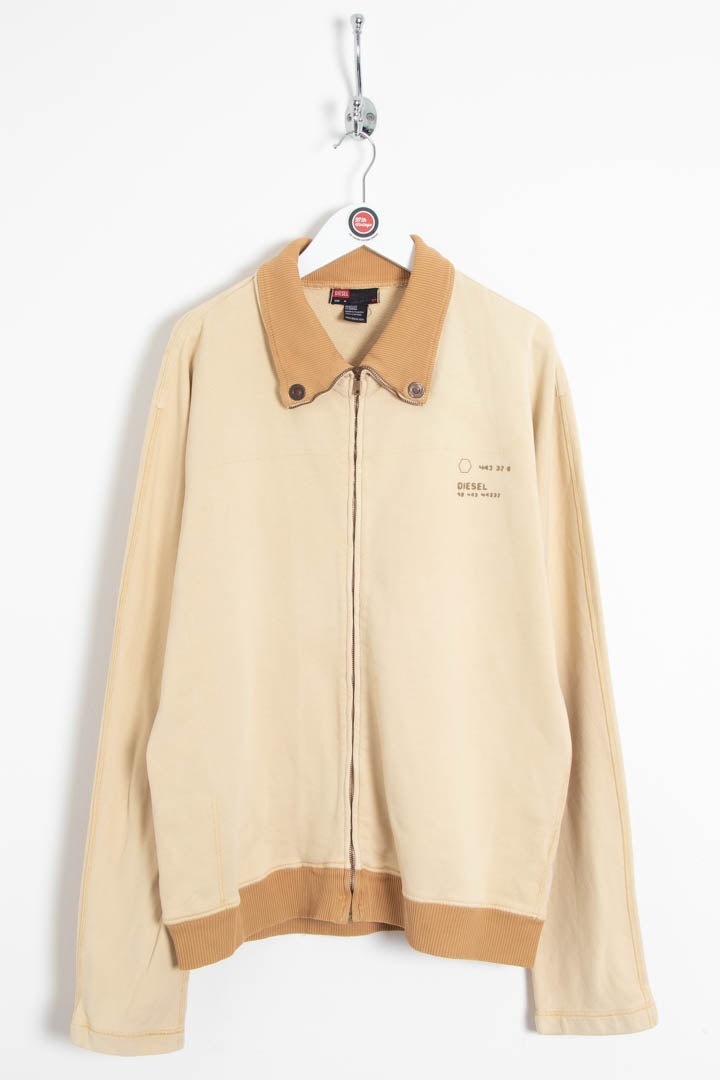 Image of Diesel Zip Through Track Jacket (M)