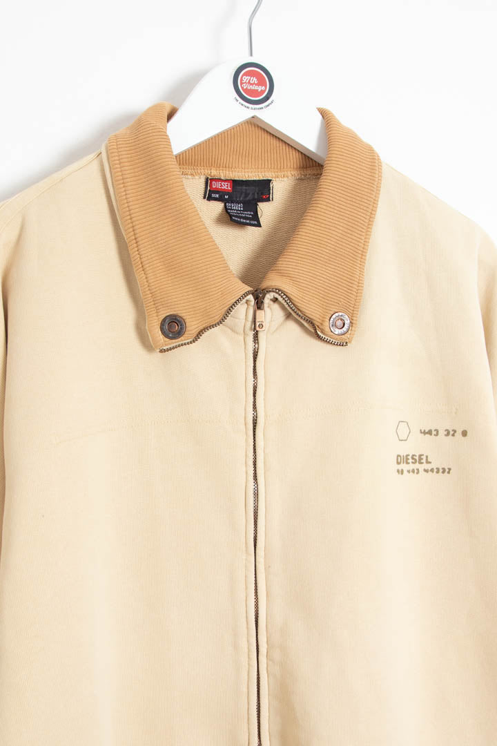 Image of Diesel Zip Through Track Jacket (M)