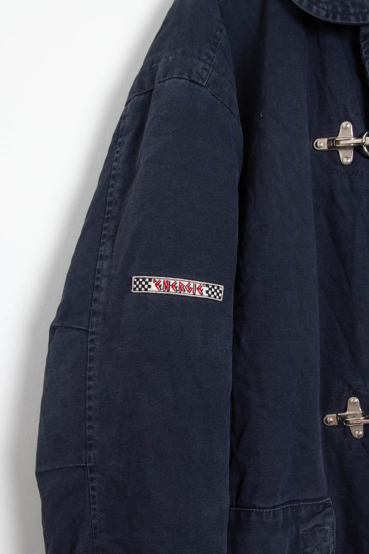 Image of 1995 Energie Fireman Clasp Quilted Parka Jacket (XL)