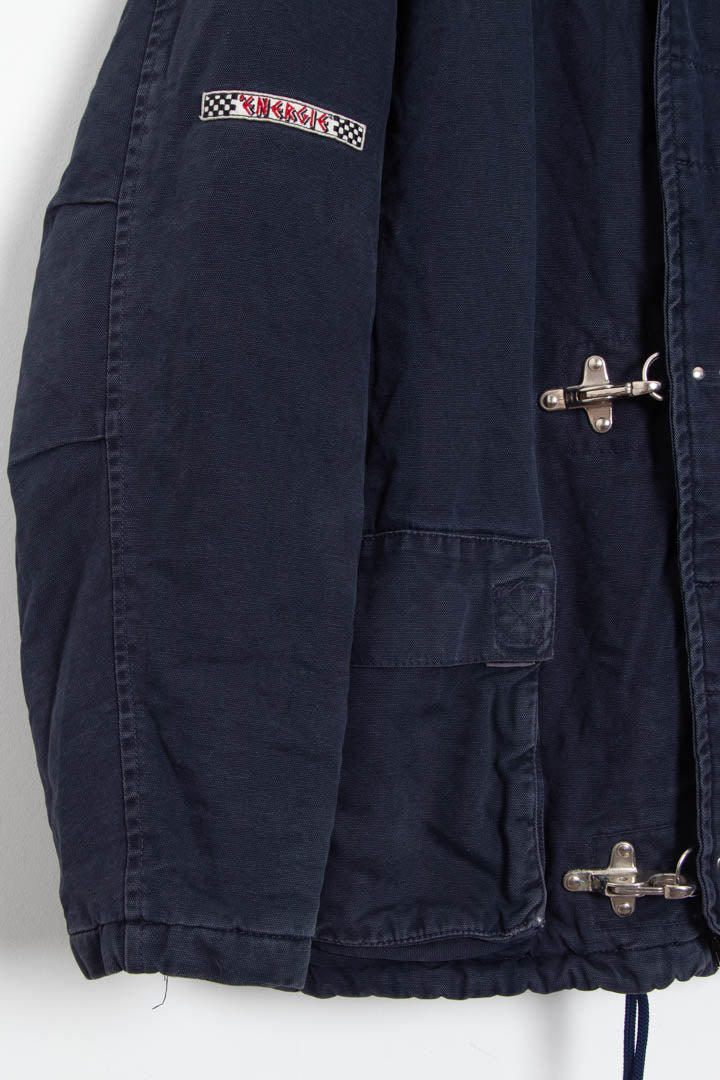 Image of 1995 Energie Fireman Clasp Quilted Parka Jacket (XL)
