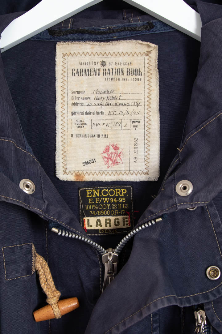 Image of 1994 Energie Multipocket Toggle Duffle Coat (XL)