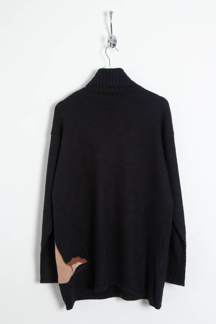 Image of Iceberg Disney Bambi Roll Neck Knitted Jumper (XL)