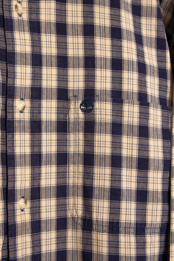 Image of Timberland Long Sleeve Checkered Shirt (L)