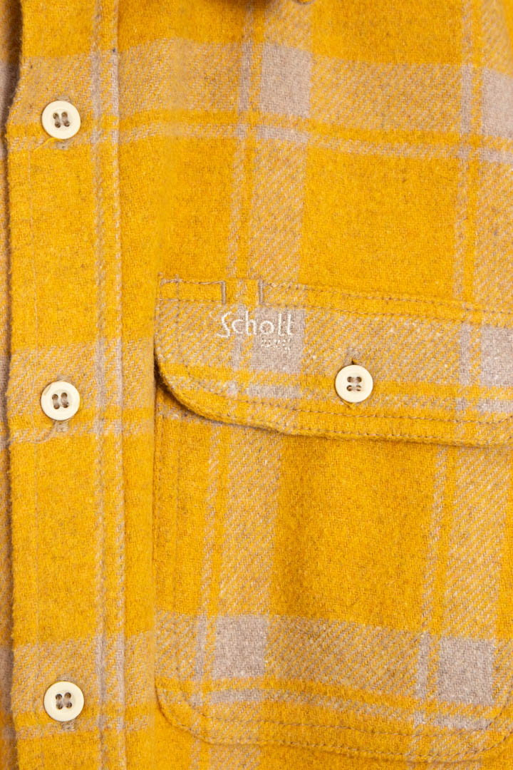 Image of Schott NYC Wool Overshirt (L)