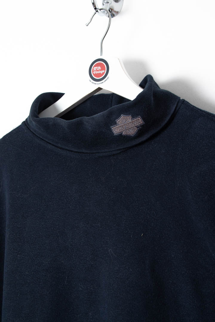 Image of Harley Davidson Roll Neck Sweatshirt (M)