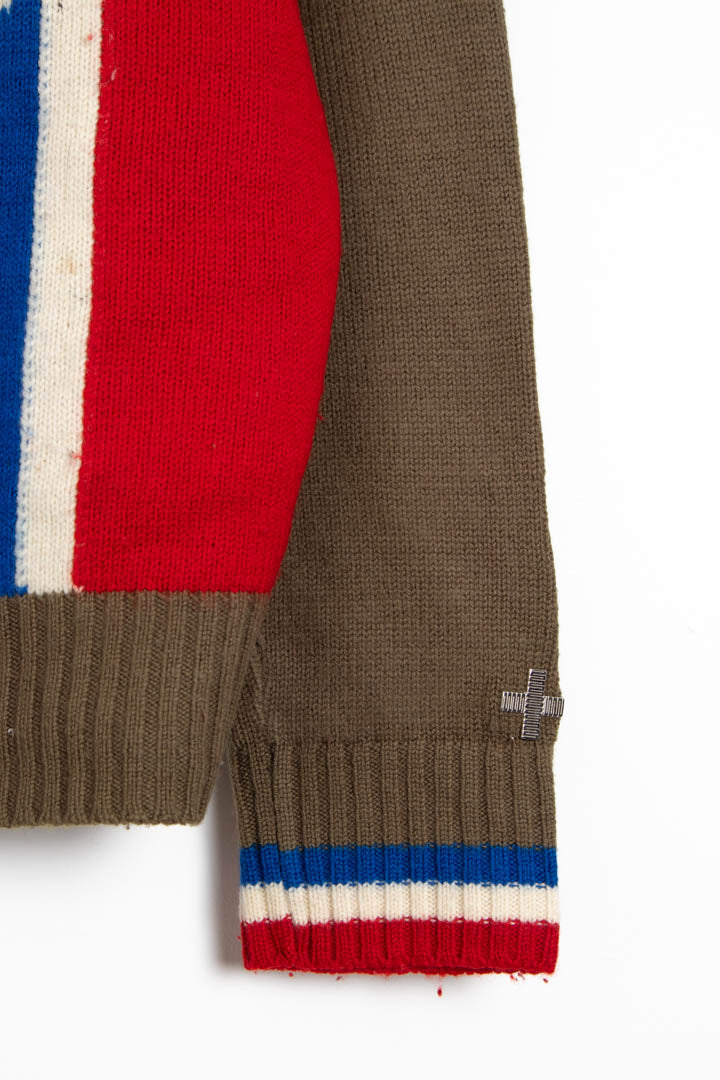 Image of Castelbajac Jimi Hendrix Union Jack Knitted Jumper (M)