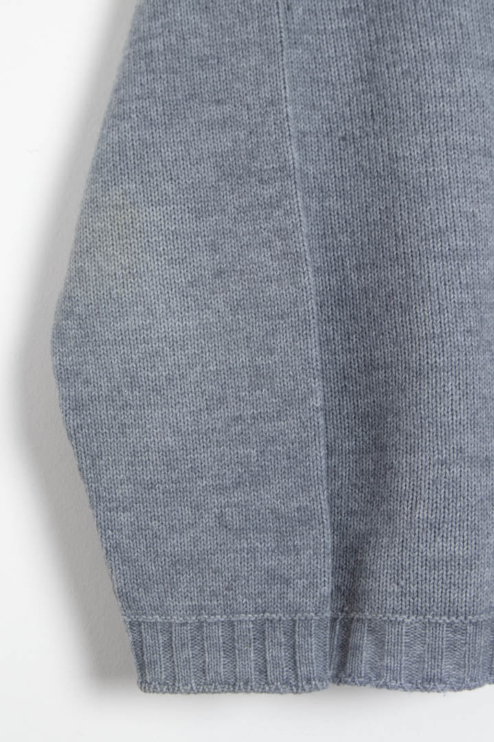 Image of Versace Jeans Couture 1/4 Zip Knitted Jumper (L)