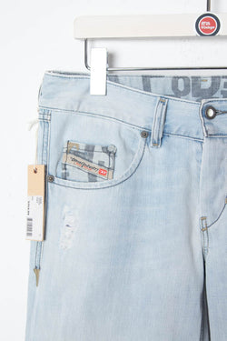 Image of BNWT Women's Diesel Vixy Low Rise Denim Jeans (10)