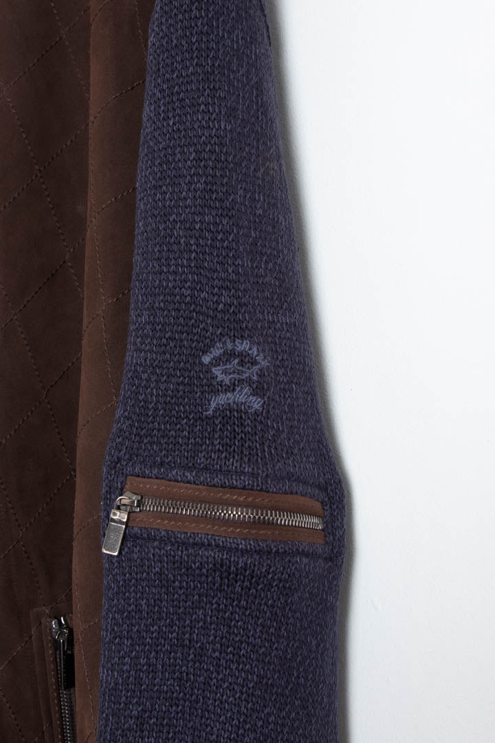 Image of Paul & Shark Wool Zip Through Knitted Jumper (3XL)