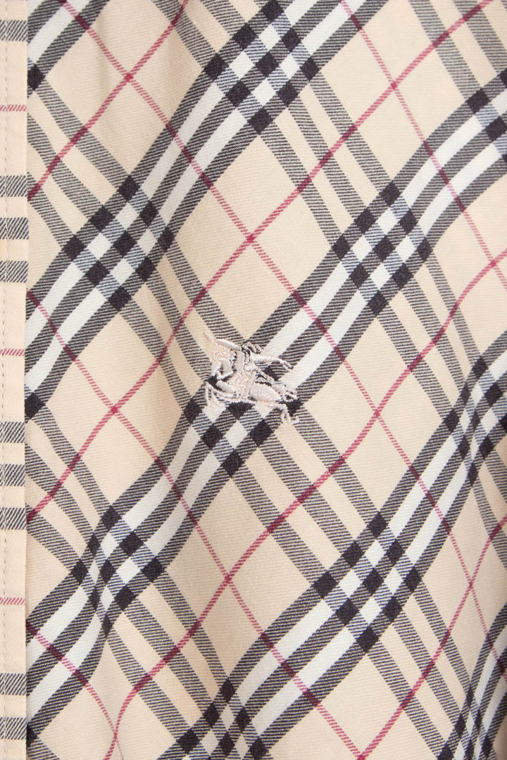 Image of Women's Burberry Nova Check Long Sleeve Shirt (M)