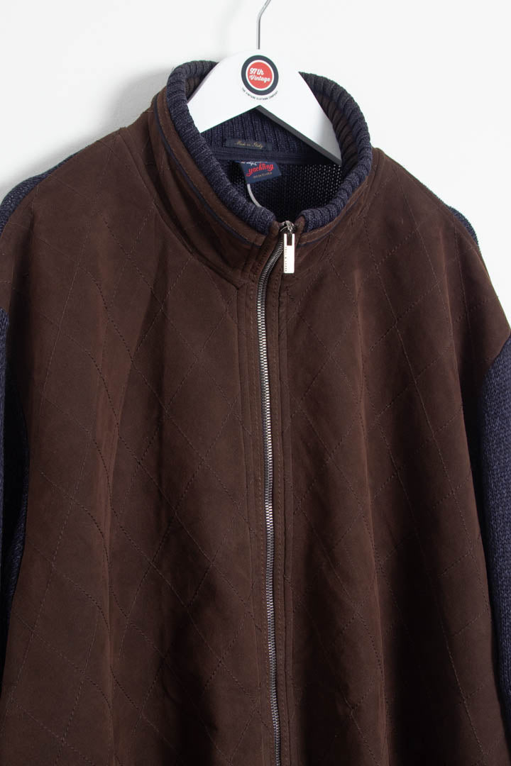 Image of Paul & Shark Wool Zip Through Knitted Jumper (3XL)