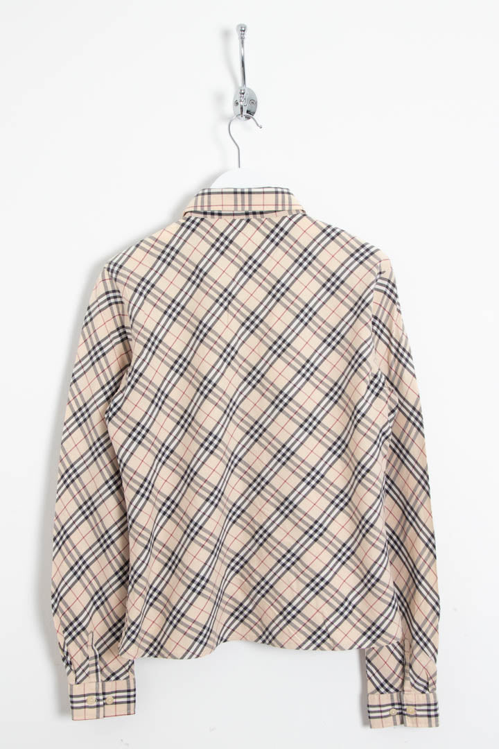 Image of Women's Burberry Nova Check Long Sleeve Shirt (M)