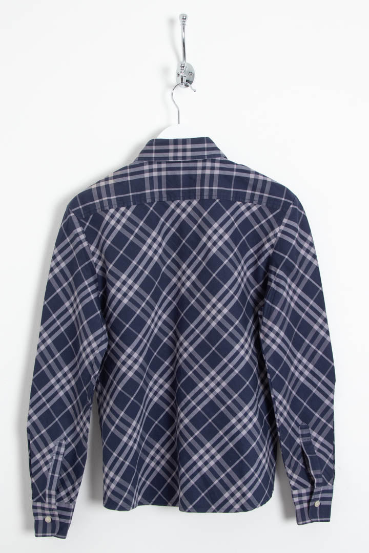 Image of Women's Burberry Long Sleeve Checkered Shirt (M)