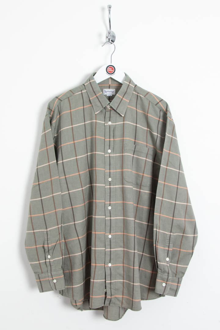 Image of Burberry Long Sleeve Checkered Shirt (L)