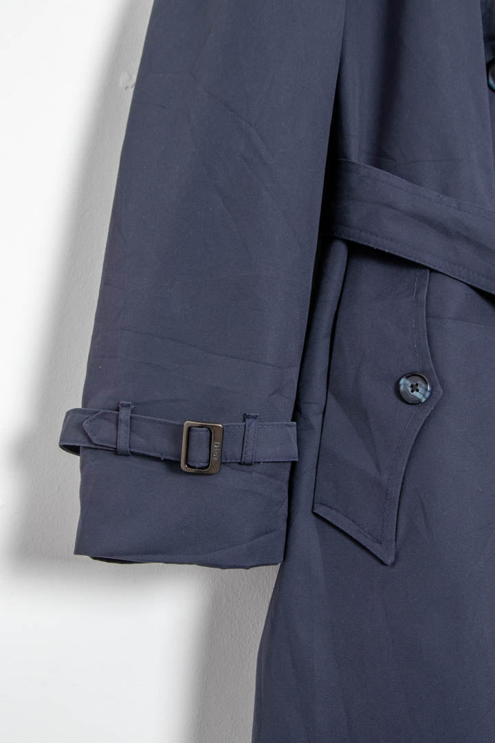 Image of Christian Dior Double Breasted Trench Coat (L)