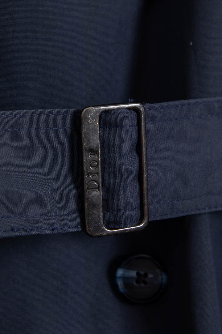 Image of Christian Dior Double Breasted Trench Coat (L)