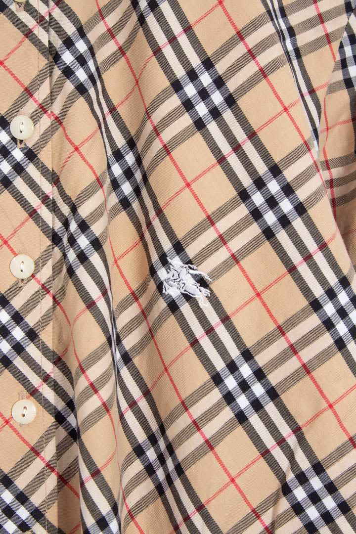 Image of Women's Burberry Nova Check Long Sleeve Shirt (M)