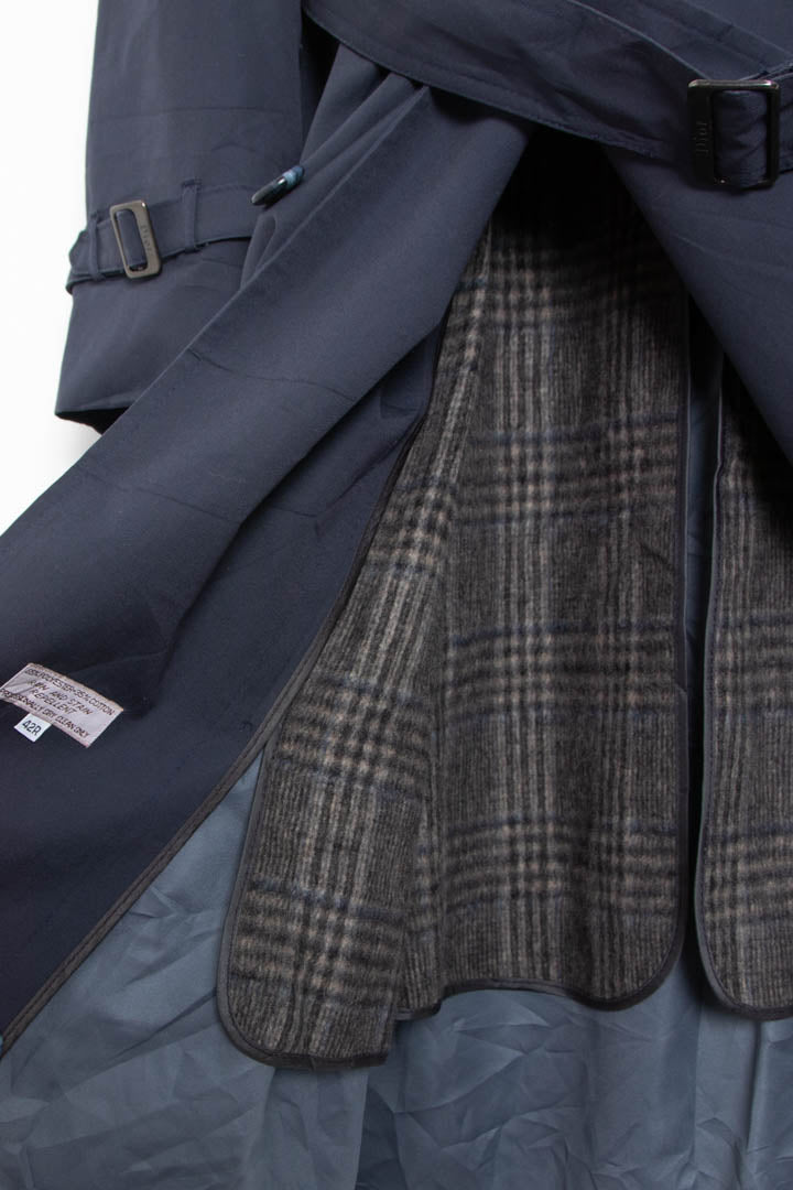 Image of Christian Dior Double Breasted Trench Coat (L)