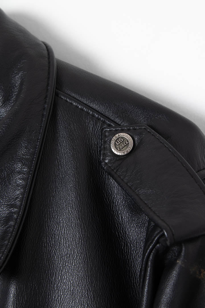 Image of US Air Force Leather Bomber Jacket (M)
