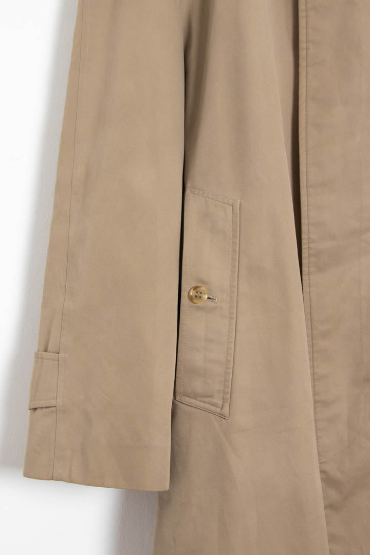 Image of Burberry Nova Check Lined Trench Coat (M)