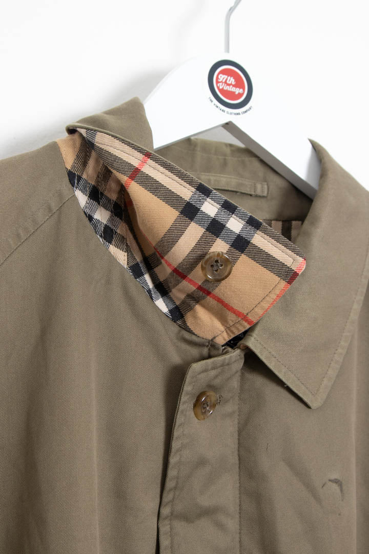Image of Burberry Nova Check Lined Harrington Jacket (L)