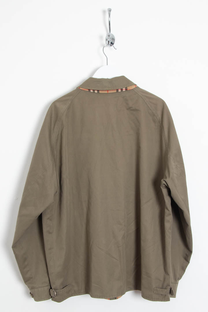 Image of Burberry Nova Check Lined Harrington Jacket (L)