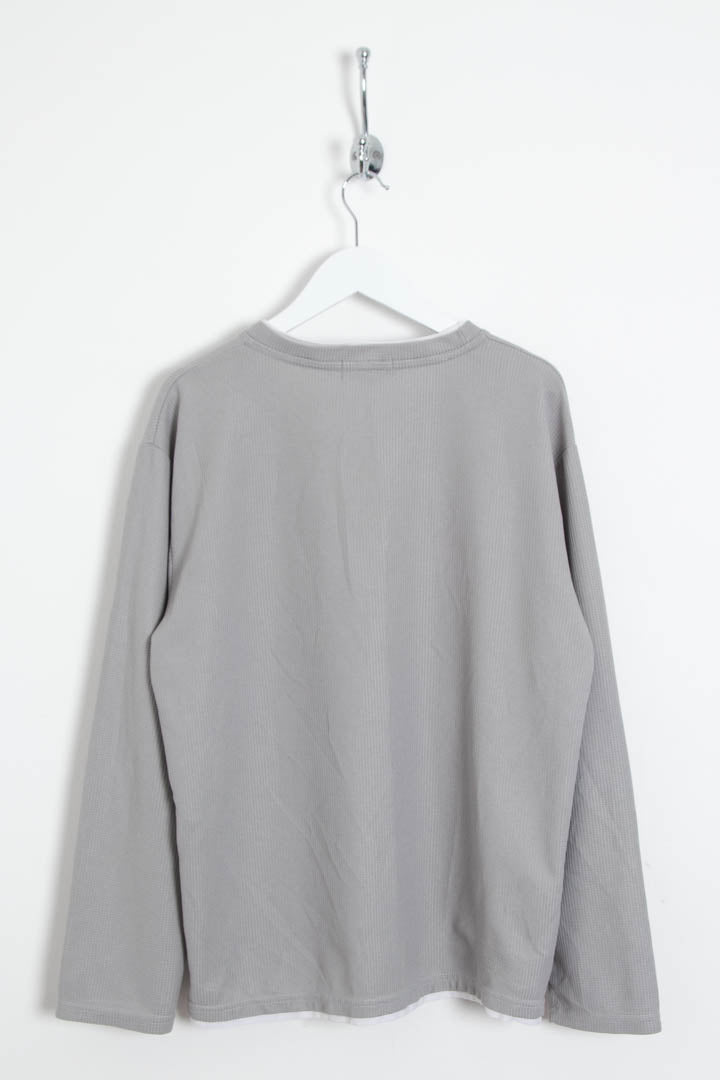 Image of YSL Long Sleeve Waffle Top (M)
