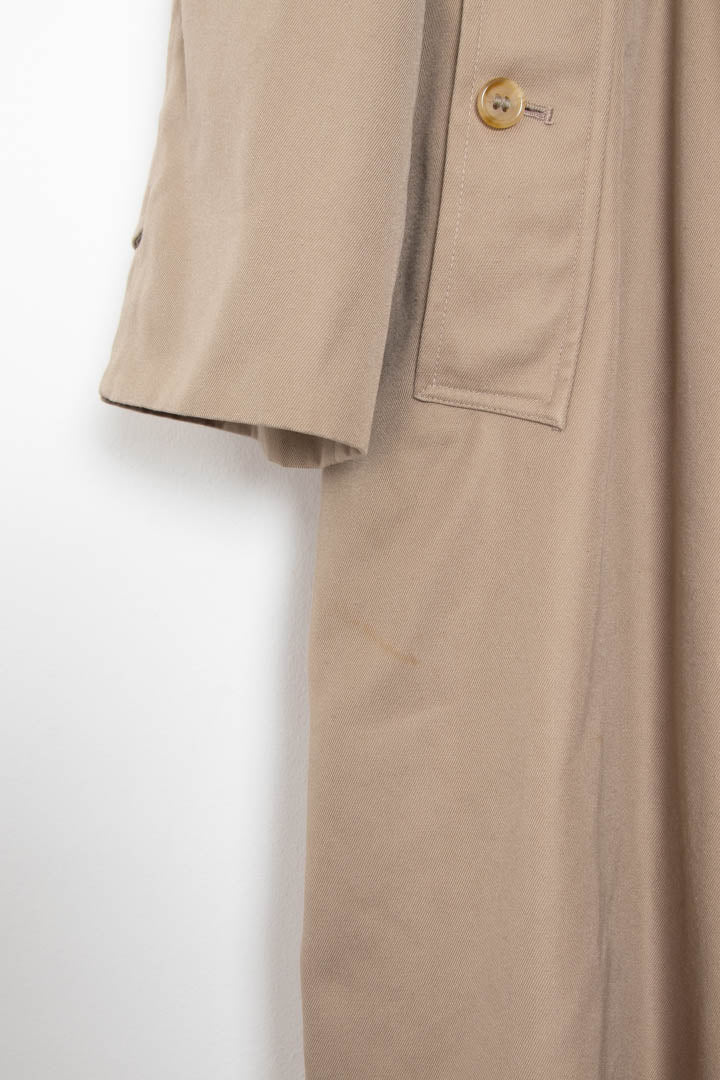 Image of Burberry Nova Check Lined Trench Coat (XL)