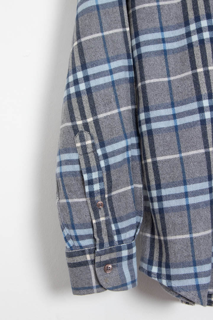 Image of Burberry Long Sleeve Checkered Shirt (S)